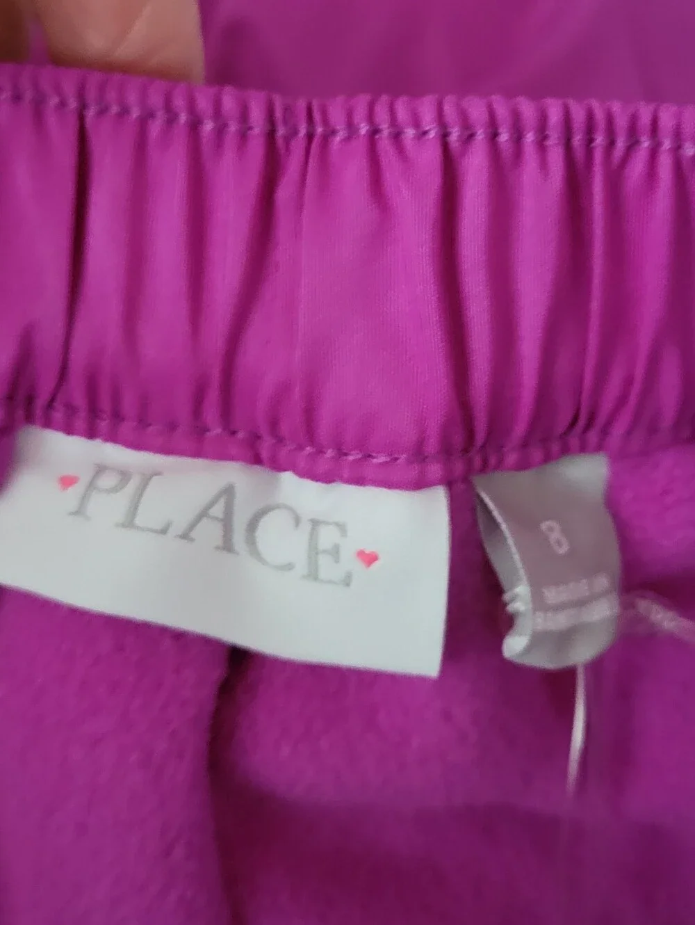 The Children's Place Girl's Neon Lilac Snow Pants Fleece Lined Insulated Outdoor